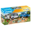 Image de Aventures en Famille : Voiture et Caravane PLAYMOBIL pour le Camping - Neuf