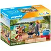 Image de PLAYMOBIL family fun 71427 barbecue avec papa et enfant