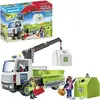 Image de Camion-Grue de Recyclage de Verre avec Personnages et Accessoires - Neuf
