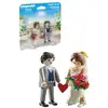 Image de DuoPack PLAYMOBIL : Couple de Mariés avec Coeur et Bouquet - Neuf