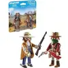 Image de DuoPACK PLAYMOBIL : Set Shérif et Bandit - Aventure Western - Neuf
