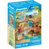 Image de PLAYMOBIL PLAYMOBIL 71512 Soins à la famille de hérissons