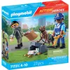 Image de PLAYMOBIL PLAYMOBIL 71731 Recherche d'indices avec chien 71731