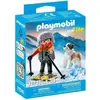 Image de Playmobil Garçon en raquettes avec Saint Bernard - Neuf