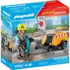 Image de PLAYMOBIL PLAYMOBIL 71752 Ouvrier du bâtiment avec burin 71752