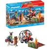 Image de PLAYMOBIL 71808 Duo de cascadeurs avec quad et moto - Neuf