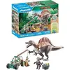 Image de PLAYMOBIL 71820 Spinosaure, chercheur et véhicule a grue pivotante, Dinos, 60 pieces, Des 4 ans - Neuf