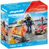 Image de Pompier pompe a eau et reservoir enflamme - 71826 - Neuf