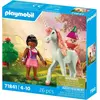 Image de geobra Brandstätter Stiftung & Co.K Licorne de collection Rose céleste avec fée