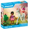 Image de Set Playmobil 71841 Licorne Ciel Rose - 2 personnages et accessoires - Rose - Neuf