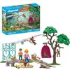 Image de Playset d'anniversaire au jardin Playmobil 71855 Animals & Friends 58 pièces Rose/Turquoise - Neuf