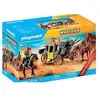 Image de Set de jeu PLAYMOBIL 71862 Attaque de diligence Far West 58 pièces Jaune et bleu foncé - Neuf