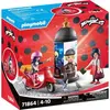 Image de PLAYMOBIL 71864 Miraculous: Marinette a scooter & Kagami - Neuf