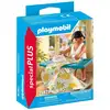 Image de Playset Playmobil 71878 Préparation pour la soirée d'été 1 figurine 10 accessoires Multicolore - Neuf