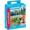 Image de Playset de sauvetage PLAYMOBIL 71880 Special Plus Faon et drone avec télécommande Multicolore - Neuf