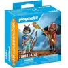 Image de Duo pack Playmobil 71884 Novelmore vs Burnham 2 figurines 15 pièces Multicolore - Neuf