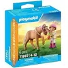 Image de Figurine Playmobil 71887 Duo Pack Fille et poney 6 pièces Rose et blanc - Neuf