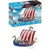 Image de PLAYMOBIL 71888 Drakkar des pirates, Astérix, Personnages de la BD, Bateau et 4 personnages, 88 pieces, Des 5 ans - Neuf