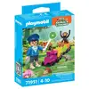 Image de Jouet Playmobil 71951 Petite aventure en train - 21 pièces - locomotive magenta et 3 wagons ouverts jaune/vert/orange - Neuf