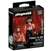 Image de PLAYMOBIL 71960 Roman Reigns WWE Figurine articulée avec gants rouges et socle d'exposition Bleu - Neuf