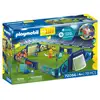 Image de Playmobil 72056 Stade de football et défis PLAYMOBIL 3 figurines 78 pièces Multicolore - Neuf