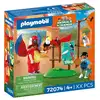 Image de Set de jeu PLAYMOBIL Zoo Parrot Mascot & Child 72074 Animaux & Amis Bleu - Neuf