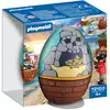 Image de Playset figurine Playmobil 72100 Île Pirate 2-en-1 avec coffret de rangement et accessoires Bleu et marron - Neuf