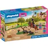 Image de PLAYMOBIL - Parcours d'obstacles pour chevaux - 72130