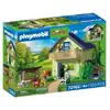 Image de PLAYMOBIL Country Farm House 72162 Maison de ferme à deux étages avec 4 figurines, animaux et table extérieure - Neuf