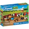 Image de PLAYMOBIL 72169 berger avec enclos a moutons