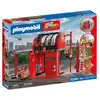 Image de Playmobil City Action 72191 Grande caserne de pompiers à niveaux 2 pompiers Rouge - Neuf