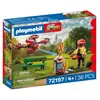 Image de Playmobil City Action 72197 Drone de lutte contre l'incendie à fléchettes d'eau avec commande Noir/Blanc et Rouge - Neuf