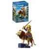 Image de PLAYMOBIL Knights Lion avec Chevalier Doré et Armure pour Enfants 4 Ans et Plus 72212