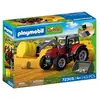 Image de PLAYMOBIL Country 72305 Tracteur agricole avec fourche à bottes et chargeur, pelle/outil, accessoires réglables, rangement Noir/Gris - Neuf