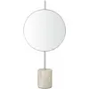 Image de Miroir de beauté en marbre Blomus, modèle Lamura, colombe en deuil, miroir de maquillage, marbre, référence 66337