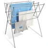 Image de Séchoir à linge télescopique WENKO Séchoir à linge autoportant en acier inoxydable pliable