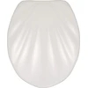 Image de WENKO Premium SIÈGE WC MUSCHEL Toilettes lunettes Couvercle WC Automatique Salle de bain
