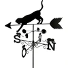 Image de WENKO Drapeau météo coq chat souris motif jardin lit champ maison 170 cm