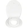 Image de WENKO Siège de WC Delos Family en plastique thermodurcissable Abaissement automatique des toilettes