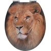 Image de Siège WC Lion avec effet 3D