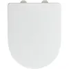 Image de Wenko - Abattant Wc Exclusive N3 Frein De Chute, Clipsable Pour Entretien Et Installation Facile, Duroplastique Antibactérien, 36,5 X 45 Cm, Blanc