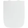 Image de Wenko   Abattant Wc Rectangulaire Amovible En Duroplast   Fixation Stable   Ergonomique   Compatible Avec Cuvettes Standard