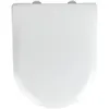 Image de Wenko - Abattant Wc Exclusive N5 Frein De Chute, Clipsable Pour Entretien Et Installation Facile, Duroplastique Antibactérien, 37 X 46 Cm, Blanc