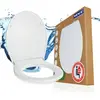 Image de Siège WC WENKO Mod. Ostuni, supporte une charge de 300 kg, thermoplastique recyclable avec dispositif d'abaissement automatique