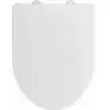 Image de Abattant Wc Exclusive N9 Wenko Frein De Chute, Installation Et Entretien Facile, Assise Jusqu'à 300kg, Duroplastique Antibactérien, 37 X 46 Cm, Blanc