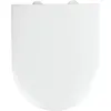 Image de Abattant Wc Wenko Duroplast Blanc 37x46 Cm Antibactérien Easy Close Frein De Chute Compatible Villeroy & Boch Subway Fix-clip En Inox Avec Wandpuffer Siège Wc Exclusif Haute Qualité Et Hygiène