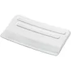 Image de Wenko - Poubelle Cuisine, Bac De Collecte Pour Déchets Avec Spatule, À Accrocher Au Placard De Cuisine, Plastique, 32.5x9x17.5 Cm, Blanc