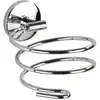Image de Support Sèche-cheveux Wenko Cuba Chromé Mural Sans Perçage En Métal Zinkdruckguss Avec Câble Intégré Accessoire Salle De Bain Dimensions 10 X 8 X 14 Cm Pratique Et Robuste À Vis Ou Sans Perçage