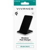 Image de ViVanco QICHARSTANDVV10 Smartphone Aluminium, Black USB Wireless charging Fast charging Indoor