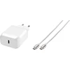 Image de ViVanco Super Fast Power Delivery Charger Set White Indoor